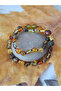 Drop Amber Fossil Baby Teeth Necklace Baroque 33 cm - 2