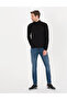 Black Slim Fit Turtleneck Wool Blend Basic Knitwear Sweater 50257302-Vr046 - 3