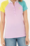 Women's Magnolia Polo Neck T-Shirt 50262940 -Vr211 - 6