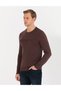 Light Brown Slim Fit Crew Neck Knitwear Sweater 50259797-Vr160 - 2