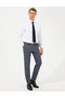 White Slim Fit Long Sleeve Classic Shirt 50258981-Vr013 - 4