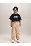 Elastic Waist Boys' Cargo Jogger Pants (W4)