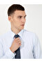 Light Blue Slim Fit Long Sleeve Classic Shirt 50258981-Vr003 - 2