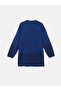 High Collar Patterned Long Sleeve Women's Knitwear Tunic (W4) - 5