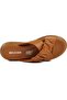 221511 Women's Anatomical Sole Genuine Leather Slippers - 5