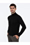 Slim Fit Balıkçı Yaka Basic Triko Kazak - 3