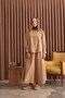 Lady Shirt Camel Loose Fit - 3