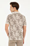 Men's Stone Polo Neck T-Shirt 50263270-Vr049 - 5