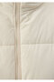 Premium Beige Puffer Jacket Loose Fit / Loosely Comfortable Cut 1110213-70048 - 7