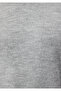 Crew Neck Gray sweater Regular Fit / Normal Cut 0710134-80196 - 7