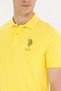 Men's Dark Yellow Polo Neck T-Shirt 50263420 -Vr094 - 6