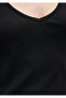 Black V-neck Slim Fit Athlete - 1612385 -900 - 6