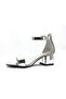 İremsu 9989 Single Band Glitter Back Heeled Children's Shoes SILVER - 4