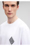 Istanbul Back Printed White T-Shirt Loose Fit / Loose Relaxed Fit0612272-620 - 6