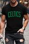 Unisex Celtics Printed T-shirt