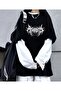 Y2K Gothic Letter Oversize Long Sleeve T-Shirt (Unisex)