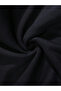 Women Men Black Mr. West Printed Oversize Hooded Kangaroo Pocket Hoodie - 5
