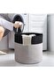 Jute Wicker Basket Organizer Toy Laundry Basket - 2