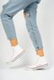PHELON SHOES White Long Unisex Linen Shoes Sports Shoes Casual Sneakers - 3