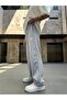 Baggy Stopper Leg Gray Sweatpants - Stwd - 3