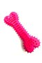 Teeth Scratching and Tartar Removal Purple Bone Model Dog Toy