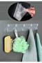 Silicone 5-Pack 29*7 Transparent Strong Self-Adhesive Door Wall Hanger Heavy Load Bearing