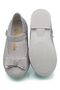 Bow Stone Detail Baby Ballerina Glitter Silver - 6