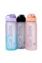 Straw Drinker and Flask 800 ml |   Non-Spill, No Smell, Healthy American Tritan |   Suitable for Child - 7