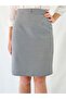 Women's Scrape Woven Pencil Skirt - 5