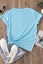 Unisex Leopard Heart Printed Oversize T-Shirt - 2