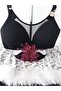 Black Recovery Bra 264 - Without Underwire and Support - 3