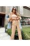 Women's Furry Denim Jacket Coat Coat Keeps Warm Fur Inside Make a Difference New Season Brown Blue