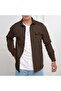 Textured cachet shirt jacket