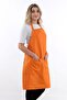 Simple Set of 3 Kitchen Apron Set with Adjustment Hanger and Pocket (2 GLOVES) Chef Waiter Cafe Cook Barista - 4