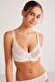 Beliza Underwire French Lace Detailed Gathering Bra