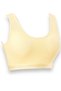 3-Piece Teen Girls Ribbed Padded Wide Strap Training Bra Half Tank Top Bustier - 4