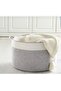 Jute Wicker Basket Organizer Toy Laundry Basket - 2