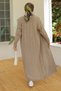Women's Ring Braided Full Length Knitwear Cardigan - 8