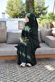 African Set with Needle Veil Grass Green - 2