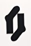Pack of 3 Black Modal Seamless Men's Socks