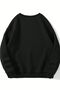 Unisex Fine Printed Crew Neck Sweatshirt - 2