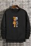 Unisex Boys Bear Crewneck Sweatshirt