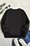 Unisex Love Printed Crew Neck Sweatshirt - 2
