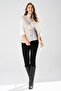 Women's Quilted Vest Beige