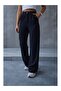 Palazzo Trousers - Black Lycra Cut