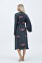 Patterned Stone Printed Kimono - 3