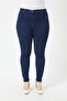 Plus Size Oversized Jeans Dark Blue S.o.l.m.a.z (COLLECTOR) We Have a Size Chart - 5