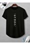 Moon Phases Printed Tshirt