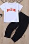 Kids Boston Bottom - Top Tracksuit Set
