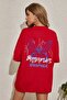 Unisex Butterfly & Letter Graphic Design Tshirt